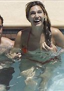 Kelly Brook bikini candids