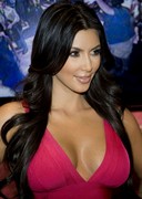 Kim Kardashian wax figure