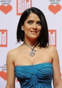 Salma Hayek busty in a dress