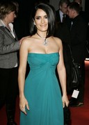 Salma Hayek busty in a dress