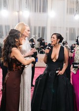 Ashley Graham Golden Globes cleavage