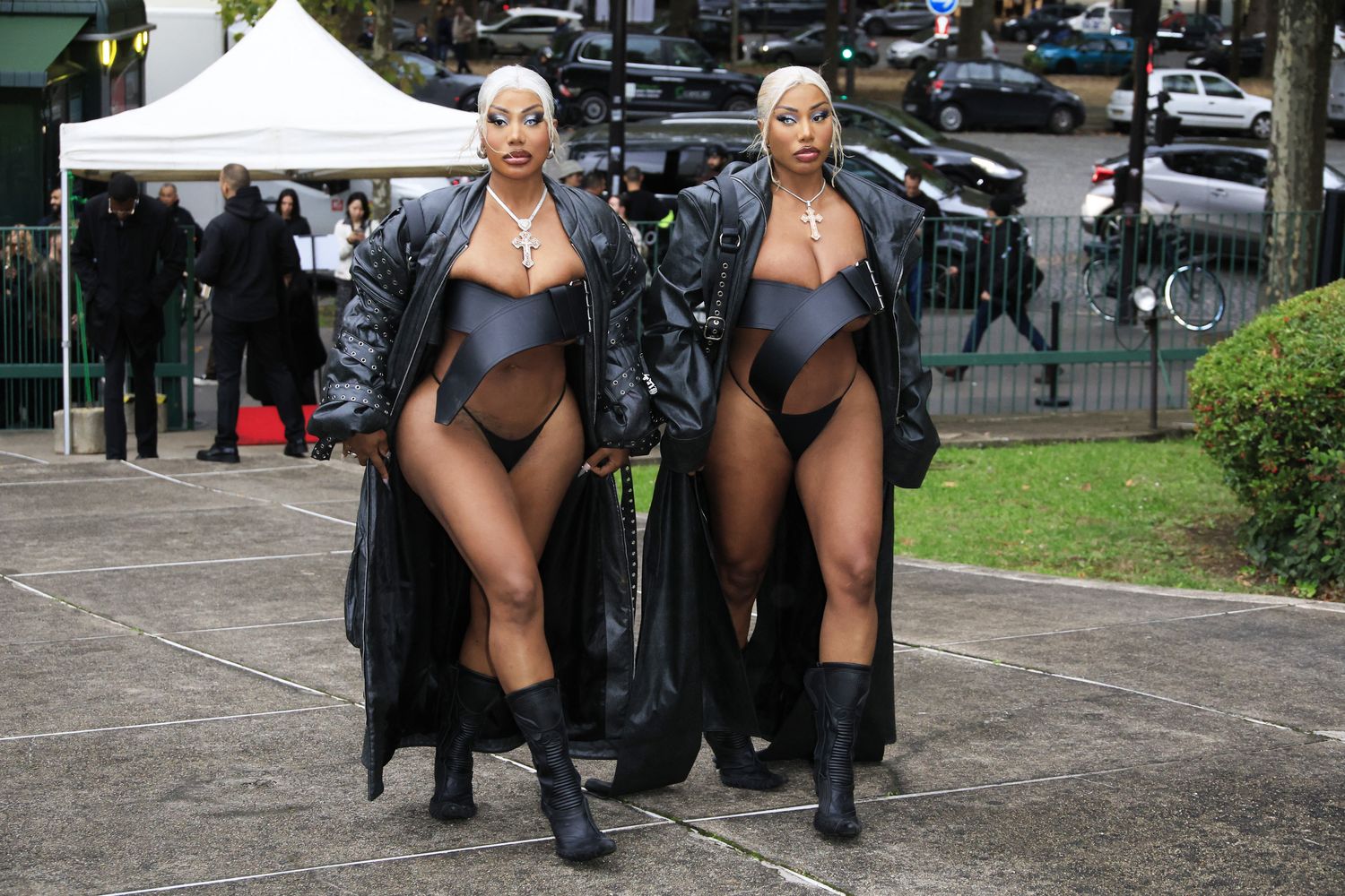 Clermont twins boobs