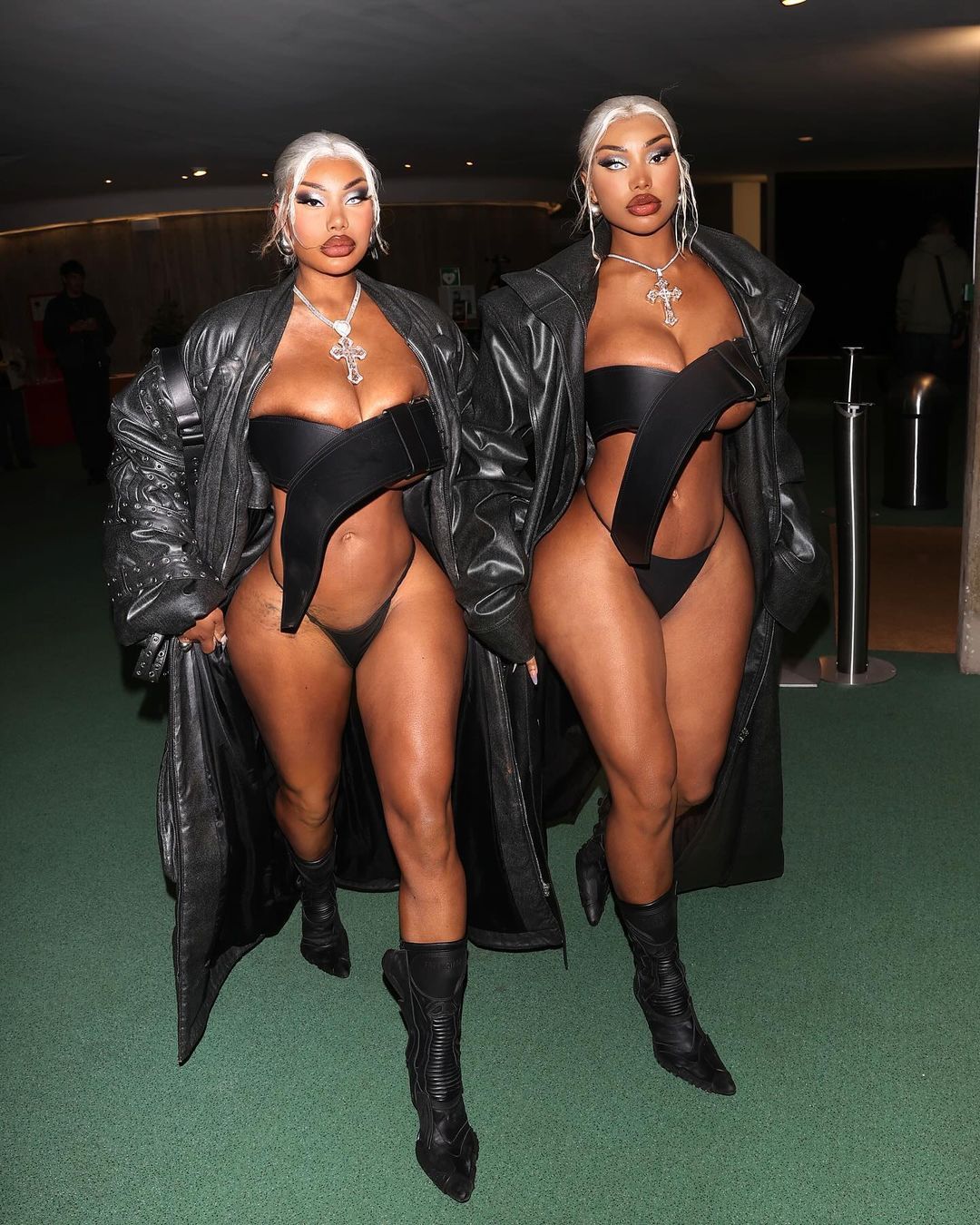 Clermont twins boobs