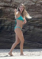 Dylan Penn in a bikini