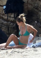 Dylan Penn in a bikini