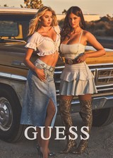 Ella Cervetto big boobs for Guess 2025