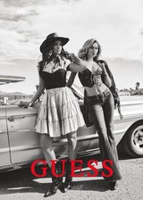 Ella Cervetto big boobs for Guess 2025