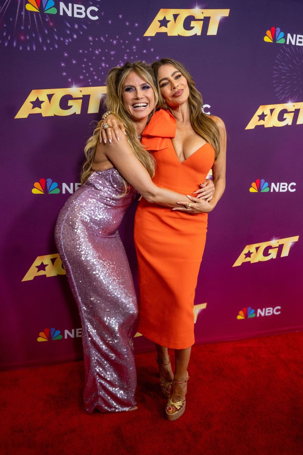 Heidi Klum and Sofia Vergara boobs