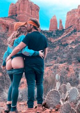 Horny hiking with Molly Pills