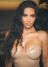 Kim Kardashian birthday boobs