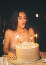 Kim Kardashian birthday boobs