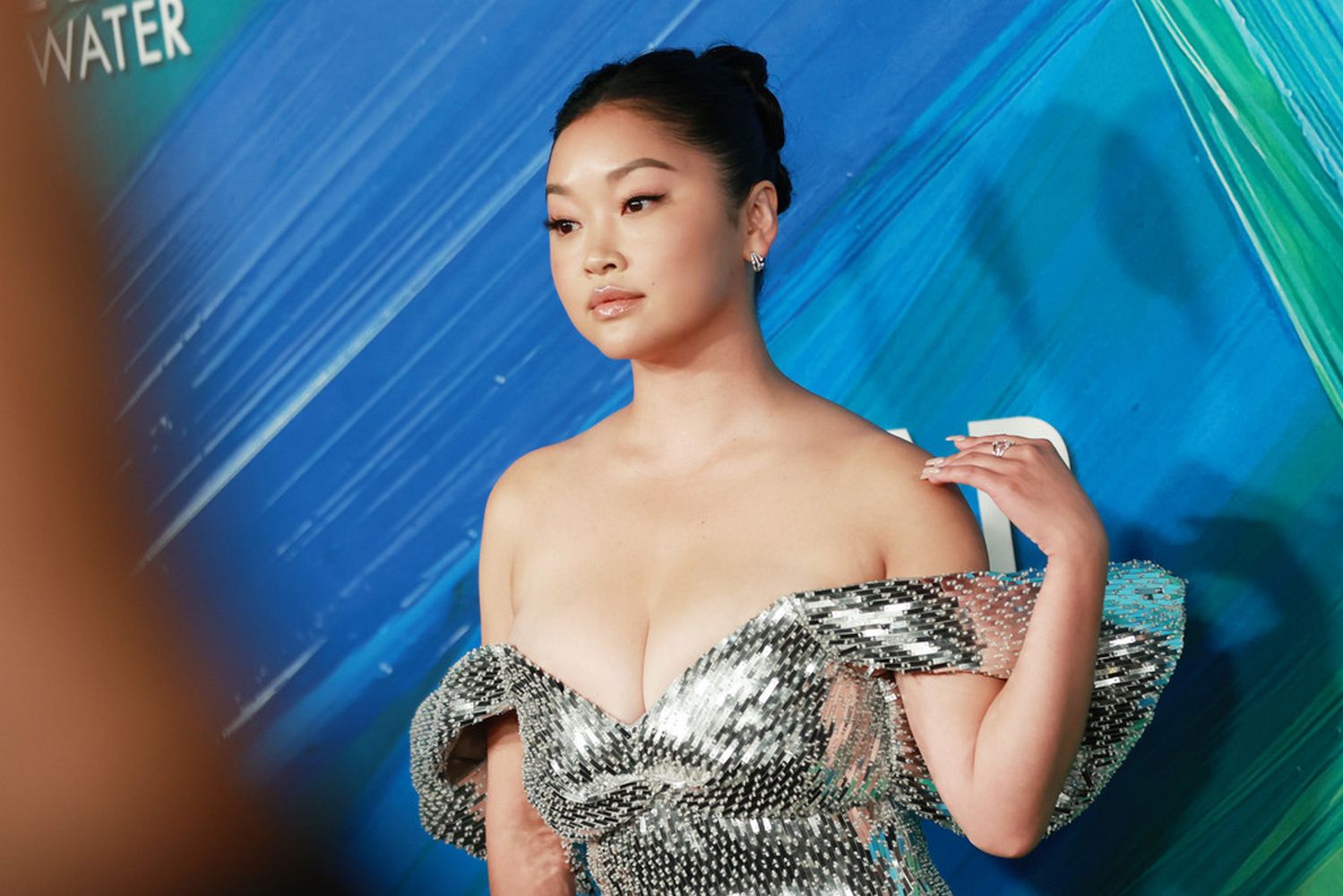 Lana Condor cleavage