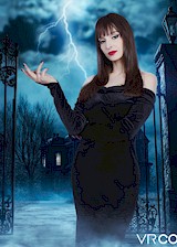 Lexi Luna as Morticia Addams porn