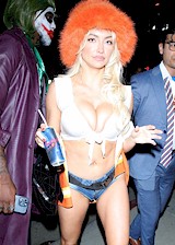 Lindsey Pelas Halloween costume