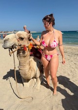 Mady Gio huge bikini tits