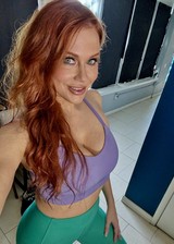 Maitland Ward on a porn set