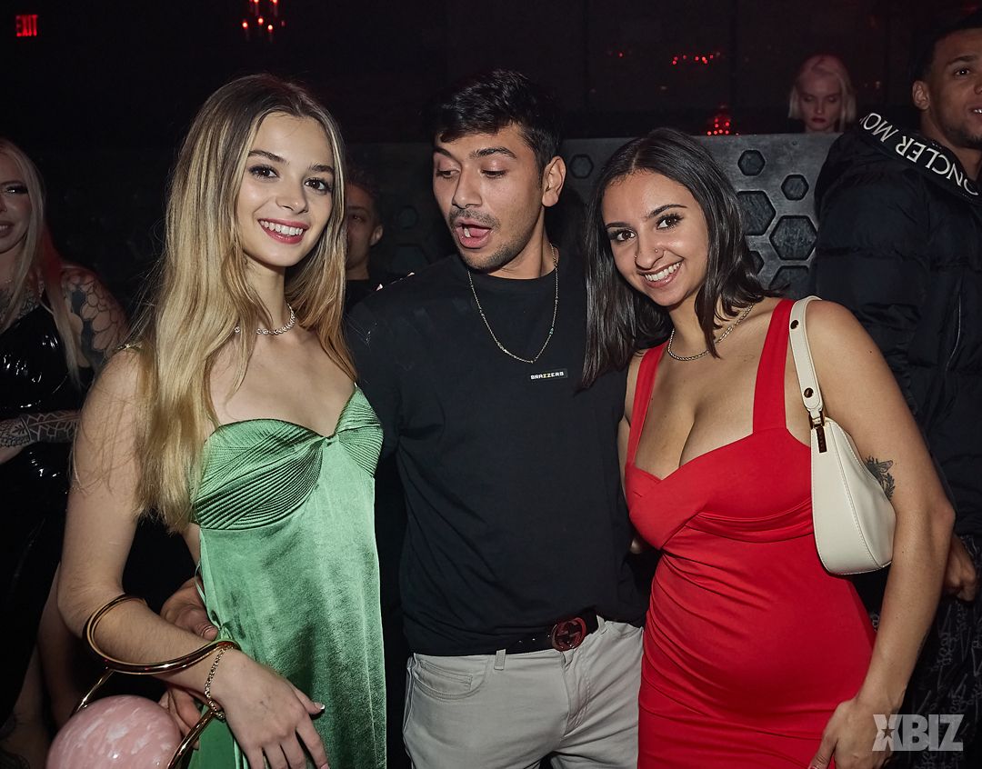 Porn stars party