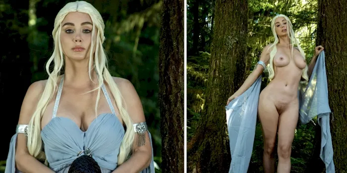 Sara Jean Underwood - naked Daenerys Targaryen