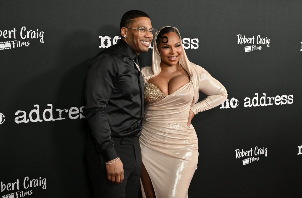 Ashanti looking busty with nelly