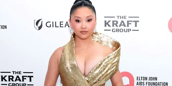 Lana Condor attends Elton John AIDS Foundation's 33rd Annual Academy Awards Viewing Party